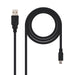EAN 8433281000513 - Nanocable 10.01.0402 cable USB USB 2.0 1,8 m USB A Mini-USB B Negro imagen 1
