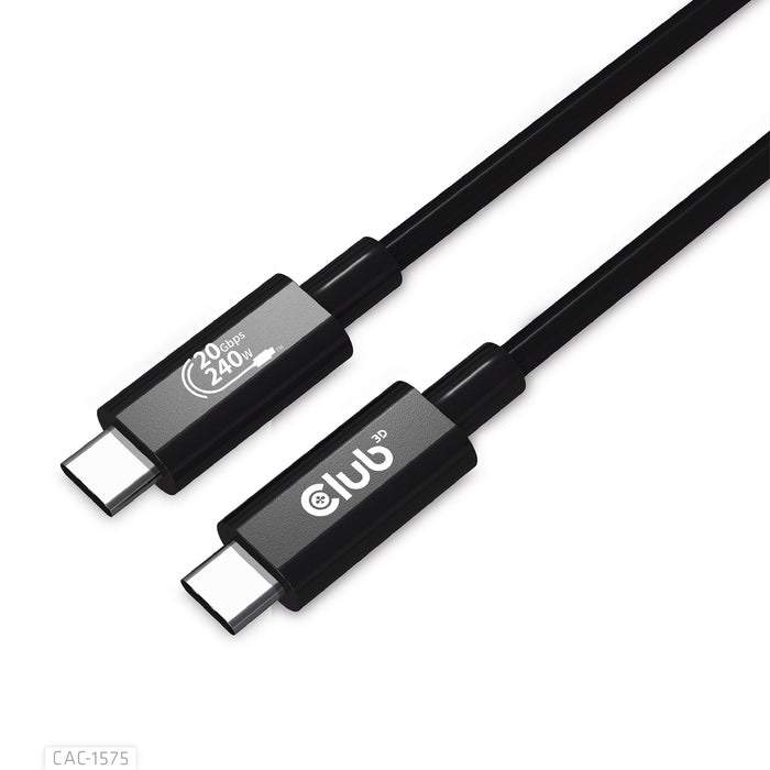 EAN 8719214472313 - CLUB3D CAC-1575 cable USB USB4 Gen 2x2 2 m USB C Negro imagen 2