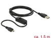EAN 4043619848034 - DeLOCK 84803 cable USB USB 2.0 1,5 m USB A Micro-USB B Negro imagen 1