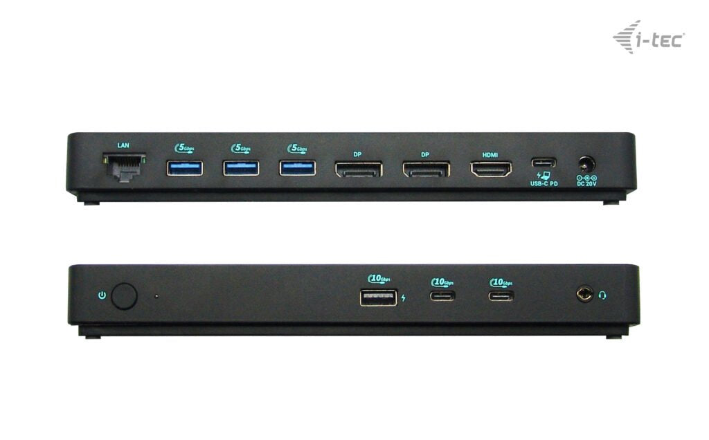 EAN 8595611706592 - i-tec C31TRIPLEDOCKPDPRO2 base para portátil y replicador de puertos Alámbrico USB 3.2 Gen 1 (3.1 Gen 1)  imagen 3