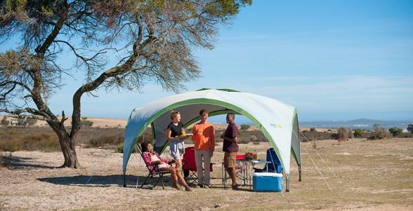 EAN 3138522072810 - Coleman 2000016832 toldo y carpa para camping Verde, Blanco imagen 3