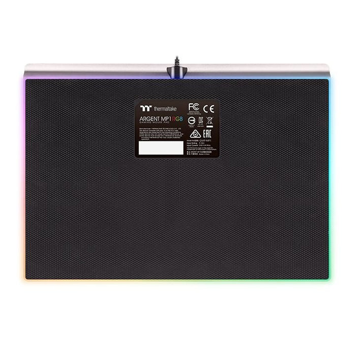 EAN 4713227527156 - Thermaltake Argent MP1 RGB Alfombrilla de ratón para juegos Negro, Titanio imagen 5