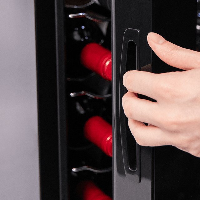 EAN 8435771906794 - Cecotec A01_EU01_100135 enfriador de vino Nevera de vino termoeléctrico Independiente Negro 15 botella(s) imagen 8