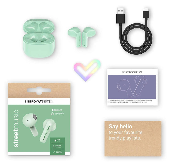 EAN 8432426459216 - Energy Sistem StreetMusic Auriculares True Wireless Stereo (TWS) Dentro de oído Llamadas/Música USB Tipo  imagen 7