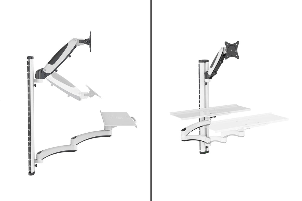 EAN 4016032486398 - Digitus DA-90451 soporte y montura para estación de trabajo/PC todo en uno 8 kg Negro, Blanco 81,3 cm (32 imagen 3