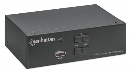 EAN 0766623153546 - Manhattan 153546 interruptor KVM Negro imagen 2
