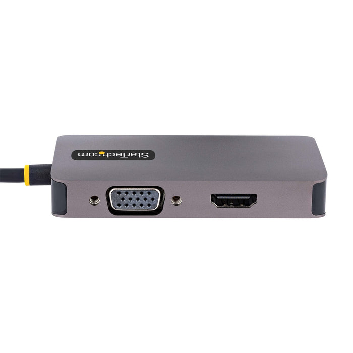 EAN 0065030895583 - StarTech.com 118-USBC-HDMI-VGADVI Adaptador gráfico USB 3840 x 2160 Pixeles Gris imagen 3