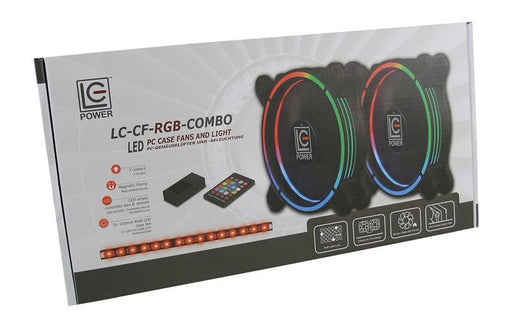 EAN 4260070126109 - LC-Power LC-CF-RGB-COMBO sistema de refrigeración para ordenador Carcasa del ordenador Ventilador 12 cm N imagen 13