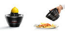EAN 4242002996776 - Bosch MCP72GPB prensasde cítricos Plástico, Acero inoxidable Negro, Transparente imagen 2