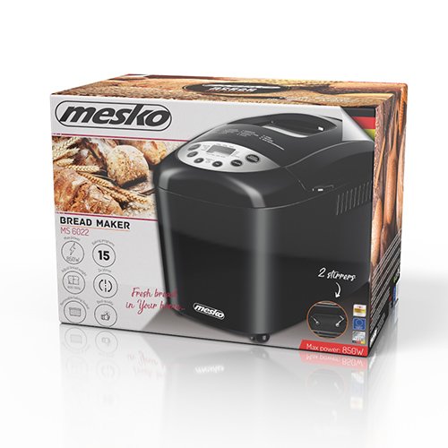 EAN 5902934838870 - Mesko Home MS 6022 panificadora 850 W Negro imagen 11