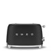 EAN 8017709290757 - Smeg TSF01BLMEU tostadora 6 2 rebanada(s) 950 W Negro, Acero inoxidable imagen 1