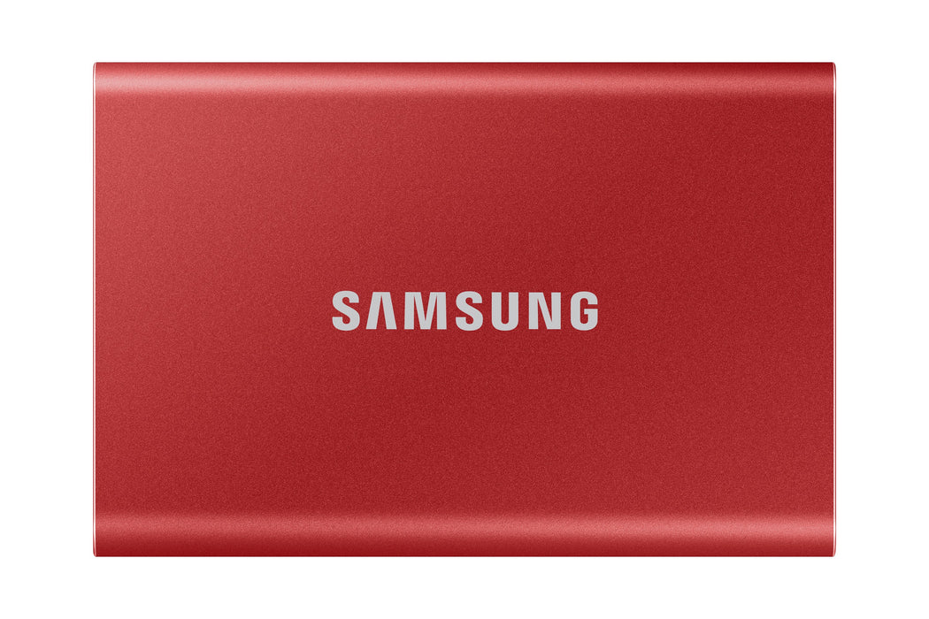 EAN 8806090312458 - Samsung Portable SSD T7 1 TB USB Tipo C 3.2 Gen 2 (3.1 Gen 2) Rojo imagen 1