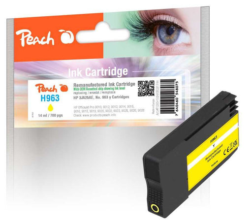 EAN 7640460548075 - Peach 3JA25AE cartucho de tinta 1 pieza(s) Compatible Amarillo imagen 1