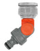 EAN 0000040785424 - Gardena 998-50 Conector para grifo Gris, Naranja, Plata imagen 1