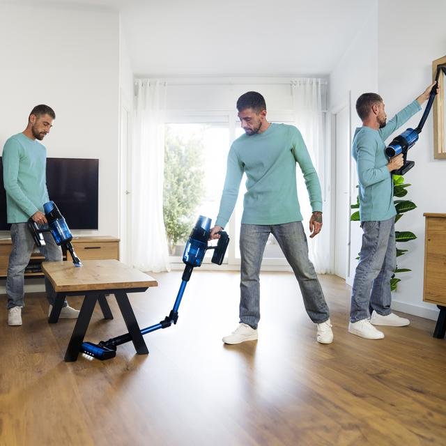 EAN 8435484007955 - Cecotec Conga Rockstar 8500 Infinity ErgoWet Animal T Batería Seca y húmeda Sin bolsa 250 W Negro, Azul imagen 8