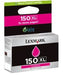 EAN 0734646306171 - Lexmark 14N1616E cartucho de tinta 1 pieza(s) Original Alto rendimiento (XL) Magenta imagen 1