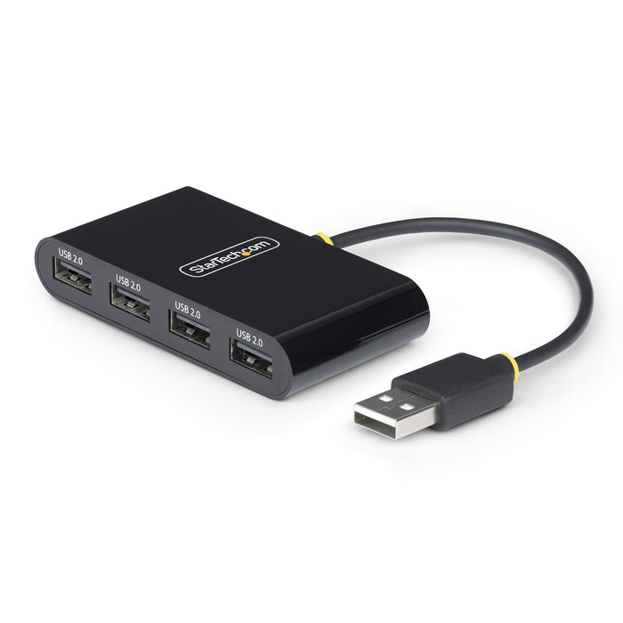 EAN 0065030911238 - StarTech.com ST4200MINI2-USB-HUB hub de interfaz 480 Mbit/s Negro imagen 1