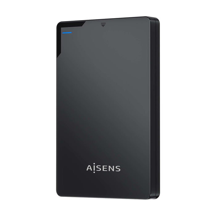 EAN 8436574709278 - AISENS ASE-2520B caja para disco duro externo Caja de disco duro (HDD) Negro 2.5" USB con suministro de c imagen 1