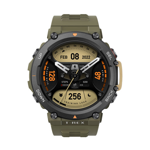 EAN 6972596105039 - Amazfit T-Rex 2 3,53 cm (1.39") AMOLED 47 mm Digital 454 x 454 Pixeles Pantalla táctil Negro, Verde GPS ( imagen 1