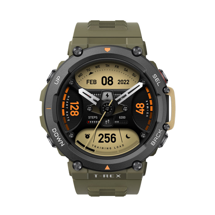 EAN 6972596105039 - Amazfit T-Rex 2 3,53 cm (1.39") AMOLED 47 mm Digital 454 x 454 Pixeles Pantalla táctil Negro, Verde GPS ( imagen 1