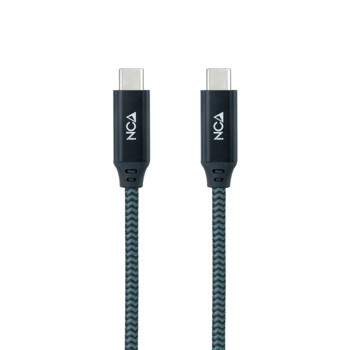 EAN 8433281012806 - Nanocable 10.01.4301-COMB cable USB USB4 Gen 2x2 USB C Verde azulado, Negro, Gris imagen 2