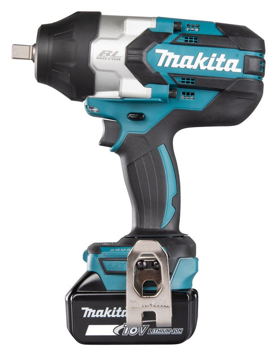 EAN 0197050001009 - Makita DTW1004Z atornilladora de impacto con batería 1/2" 2200 RPM 1050 Nm Negro, Turquesa 18 V imagen 9
