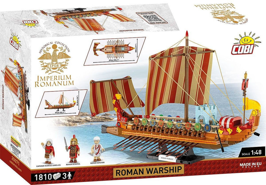 EAN 5902251200718 - COBI Roman Warship imagen 11