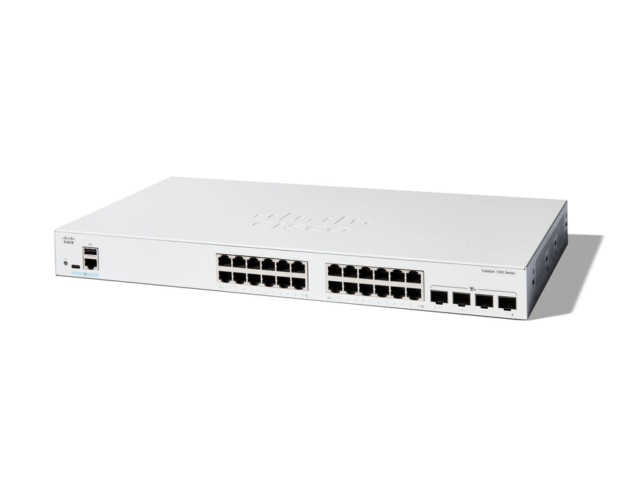 EAN 0889728521543 - Cisco C1300-24T-4X switch Gestionado L2/L3 Gigabit Ethernet (10/100/1000) Blanco imagen 1