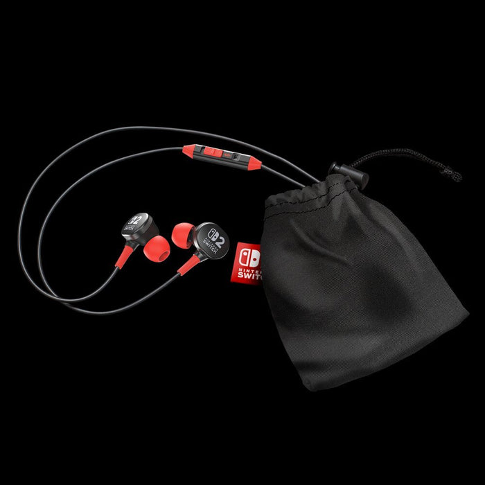 EAN 617885154317 - PowerA Wired Earbuds for Nintendo Switch 2 Auriculares Alámbrico Dentro de oído Juego Negro, Rojo imagen 6