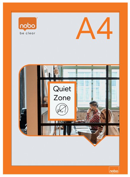EAN 5028252642262 - Nobo 1915695 marco magnético A4 Naranja imagen 1