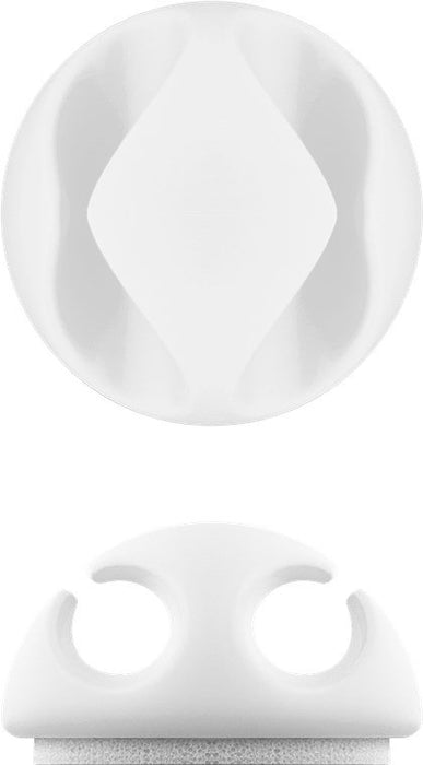 EAN 4040849703645 - Goobay 70364 organizador de cables Escritorio/pared Soporte para cables Blanco 6 pieza(s) imagen 2