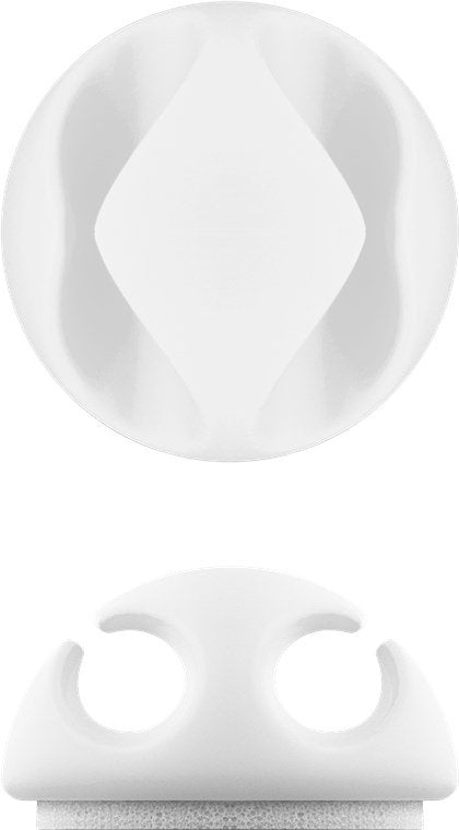 EAN 4040849703645 - Goobay 70364 organizador de cables Escritorio/pared Soporte para cables Blanco 6 pieza(s) imagen 2