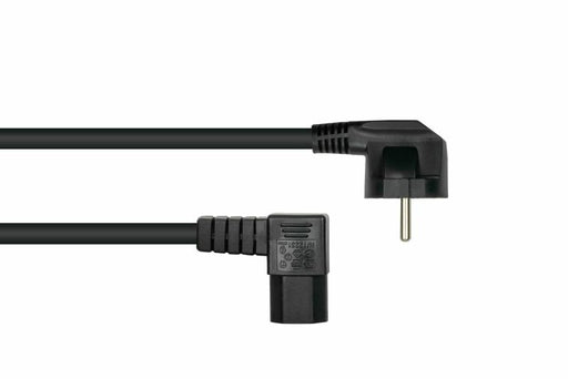 EAN 4066857002433 - Kabelmeister Kabel / Adapter Negro 0,5 m Enchufe tipo E+F IEC C15 imagen 2