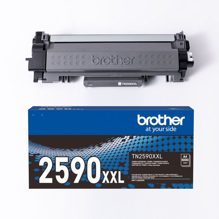 EAN 4977766830379 - Brother TN-2590XXL cartucho de tóner 1 pieza(s) Original Negro imagen 3