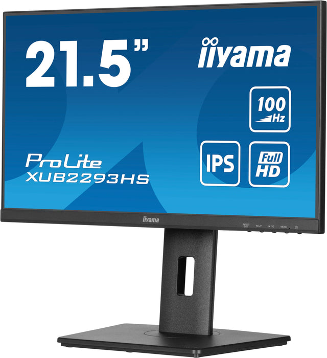 EAN 4948570124237 - iiyama ProLite XUB2293HS-B6 pantalla para PC 54,6 cm (21.5") 1920 x 1080 Pixeles Full HD LED Negro imagen 5