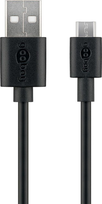 EAN 4040849468001 - Goobay 46800 cable USB USB 2.0 1 m USB A USB B Negro imagen 1