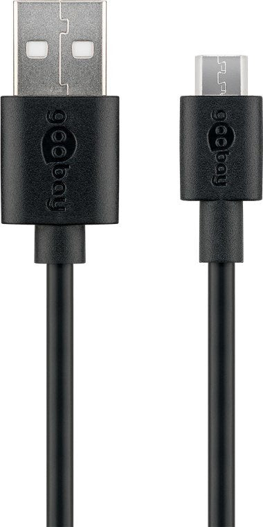 EAN 4040849468001 - Goobay 46800 cable USB USB 2.0 1 m USB A USB B Negro imagen 1