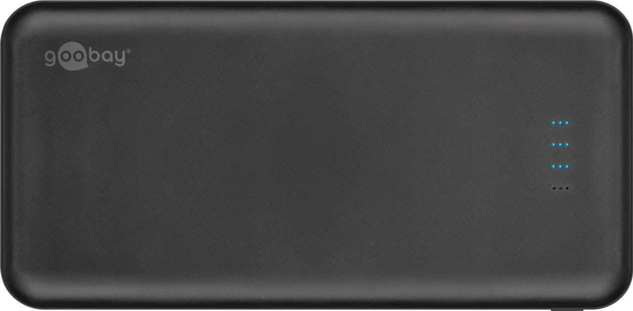 EAN 4040849408915 - Goobay 40891 batería externa Polímero de litio 10000 mAh Negro imagen 3