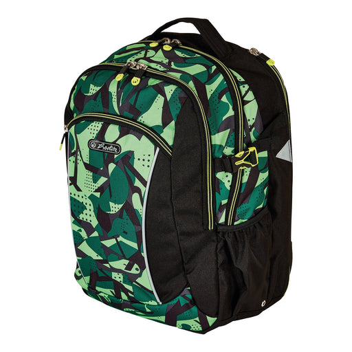 EAN 4008110283173 - Herlitz Ultimate Camo mochila Mochila escolar Negro, Verde Poliéster imagen 1