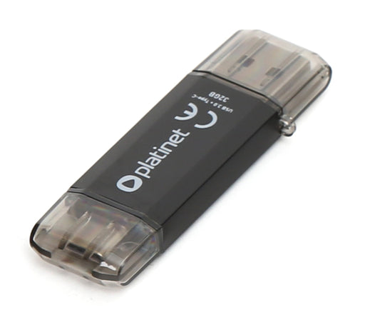 EAN 5907595454513 - Platinet PMFC32B unidad flash USB 32 GB USB Type-A / USB Type-C 3.2 Gen 1 (3.1 Gen 1) Negro imagen 1