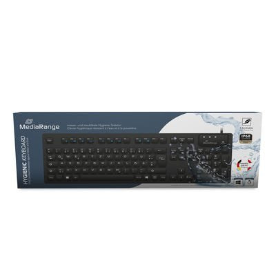 EAN 4260664878711 - MediaRange MROS273 teclado Hogar / Oficina USB QWERTZ Alemán Negro imagen 2