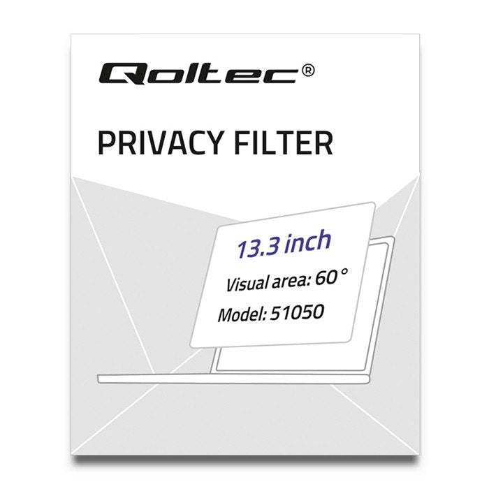EAN 5901878510507 - Qoltec 51050 filtro para monitor 33,8 cm (13.3") Portátil imagen 2