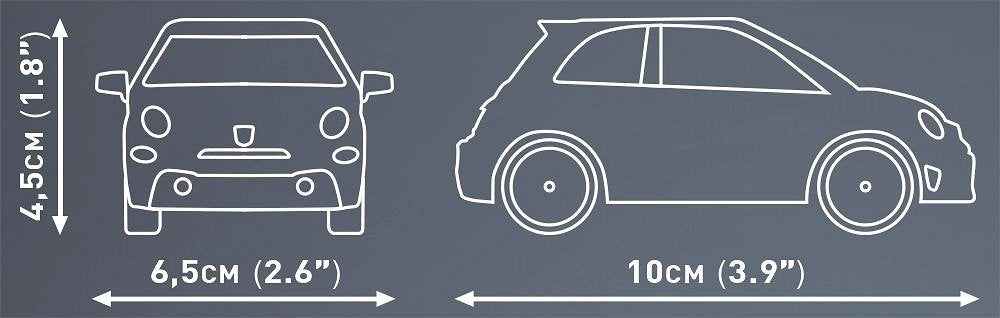 EAN 5902251246013 - COBI Abarth 595 Competizione imagen 4