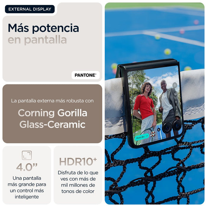 EAN 0840023293207 - Motorola razr 60 ultra 17,7 cm (6.96") SIM doble Android 15 5G USB Tipo C 16 GB 512 GB 4700 mAh Madera imagen 28