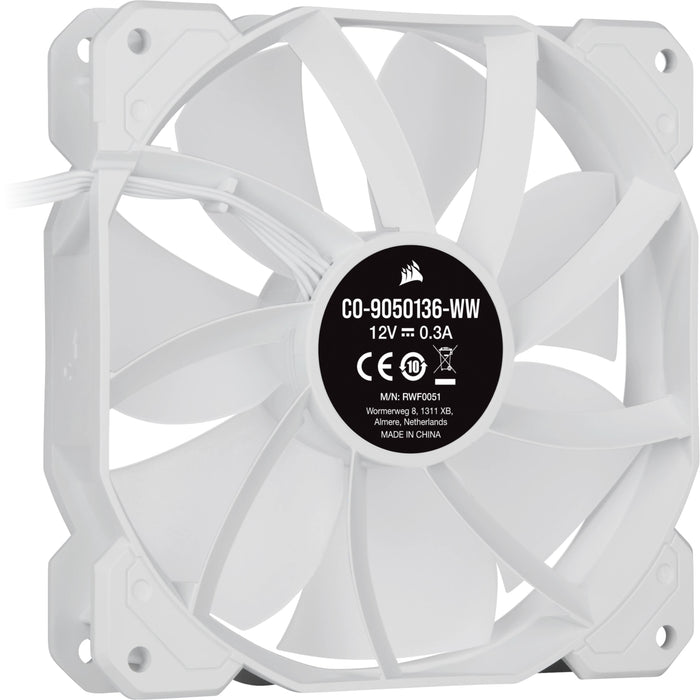 EAN 0840006637776 - Corsair SP120 RGB ELITE Carcasa del ordenador Ventilador 12 cm Blanco 3 pieza(s) imagen 10