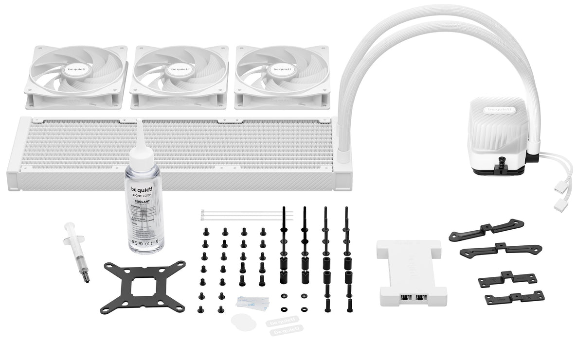 EAN 4260052191156 - be quiet! LIGHT LOOP 360mm White Procesador Sistema de refrigeración líquida todo en uno 12 cm Blanco 1 p imagen 7