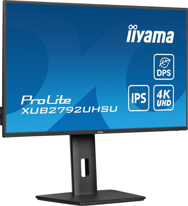 EAN 4948570123803 - iiyama ProLite XUB2792UHSU-B6 pantalla para PC 68,6 cm (27") 3840 x 2160 Pixeles 4K Ultra HD LED Negro imagen 4