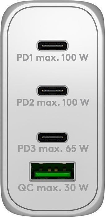 EAN 4040849655562 - Goobay 65556 cargador de dispositivo móvil Portátil, Smartphone Blanco Corriente alterna Carga rápida Int imagen 4