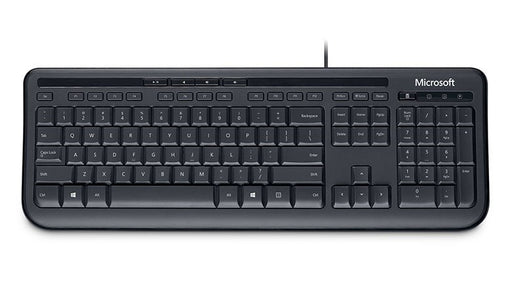 EAN 0882224741804 - Microsoft Wired Keyboard 600 teclado Oficina USB QWERTY Inglés de EE. UU. Negro imagen 1