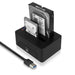 EAN 8054392611018 - Ewent EW7014 base de conexión para disco duro USB 3.2 Gen 1 (3.1 Gen 1) Type-A Negro imagen 1